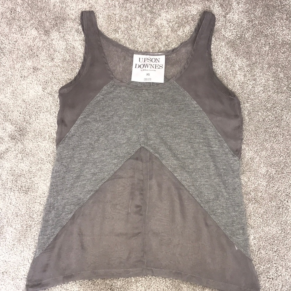 Upson Downes Urban Outfitters Gray Tank Sz XS